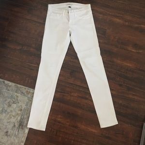Never worn! Brand new white denim
